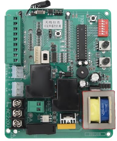 Schiebetoröffner-Steuerplatine, für Schiebetür-Motorsteuerung, Hauptelektronik-Steuerplatine, Motorkrafteinstellung (220V)