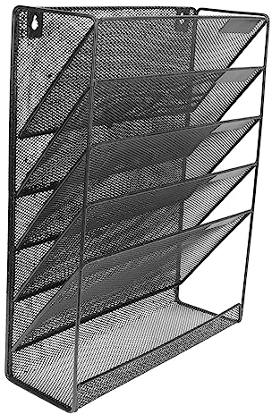 BCOATH Aktenregal Aktenhalter an der Wand montiert Organizer für Haushaltsdateien office organizer büro organizer bücherregal Zeitschriftenständer Dokumentenregal Dokumentenhalter Metall
