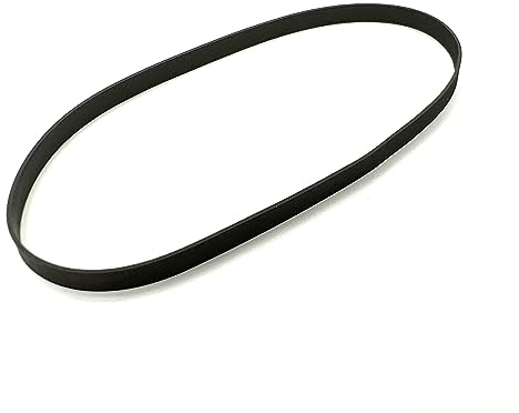 Correa de transmisión de goma plana for grabadora, repetidor VCR, accesorios de correa de transmisión for un solo reproductor, 4mm de ancho, 0,6mm de espesor, 1 ud. ( Color : Fold Length 125mm )
