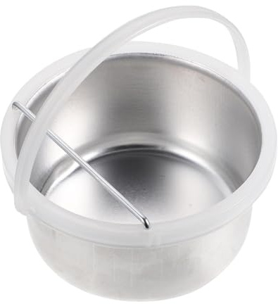 perfeclan Cuenco para depilación con cera, recipiente interior de estaño de repuesto para calentamiento de cera, 400, uso en salón, versátil, de aluminio,