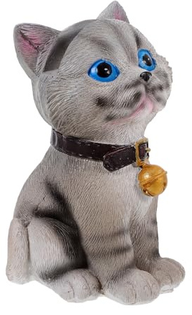 OUNONA Grauer Katzen-brillenhalter Dekorativer Sonnenbrillenständer Für Zuhause Und Büro Niedlicher Brillenhalter Vielseitig Für Erwachsenenbrillen Praktischer Organizer Und Eyewear-displ