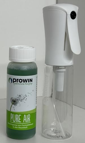 proWIN PURE AIR 100ml + AIR PUMP MINI FLASCHE weiß 100ml - 2-teiliges Set