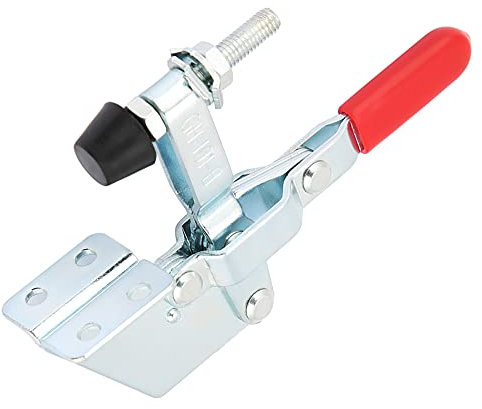 Toggle Clamps Latch Vertical Quick Release Toggle Clamp, 100KG Iron Galvanized Quick Fixed Toggle Clamp Vertical Clamp Hand Tool
