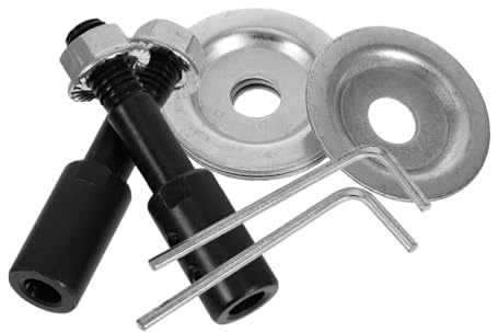 VALICLUD 2juegos Accesorios Para Husillos De Muelas Abrasivas Eje De Mandril De Varilla De Pulido Adaptador De Amoladora De Banco Soporte De Abrasiva Para Trabajos De Pulido