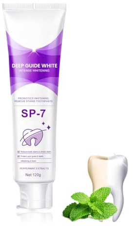 Teegxddy Dentifricio Sbiancante Professionale, Contiene una Varietà di Probiotici SP-7per Pulire a Fondo il Tartaro e Rinfrescare l'alito