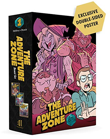 The Adventure Zone Boxed Set: Here There Be Gerblins, Murder on the Rockport Limited! and Petals to the Metal