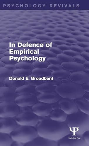 In Defence of Empirical Psychology (Psychology Revivals)
