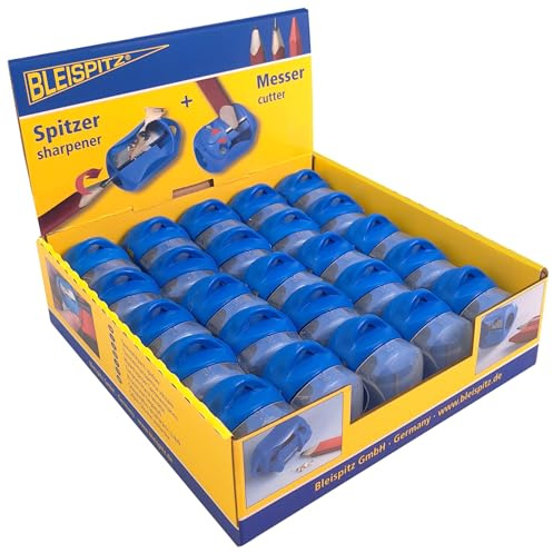 Bleispitz Spitzer für Zimmermannsbleistifte + Signierkreiden, Kreide + Bleistift, Zimmermannsspitzer, Bleistiftspitzer, Kreidespitzer