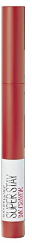 Maybelline Lipstick, Superstay Matte Ink Crayon Longlasting Orange Red Lipstick with Precision Applicator 40 Laugh Louder