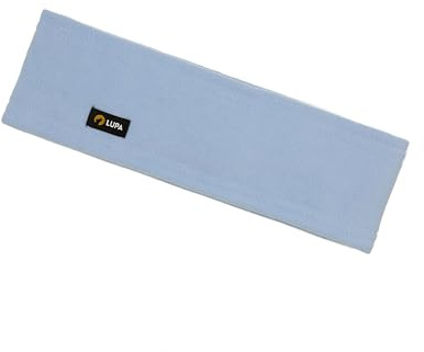 Lupa Handgefertigtes Unisex-Stirnband aus dreilagigem Mikrofleece – Stirnband-Ohrenwärmer – Ohrenwärmer für Damen und Herren – Ohrenabdeckung (Hellblau)