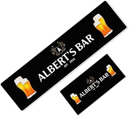 Daily Gifts Personalised Any Text Beer Mat Label Bar Runner Ideal Home Pub Cafe Occasion 94 (84x23cm)