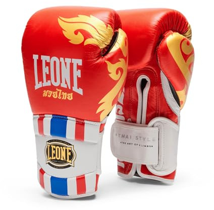 Leone1947 thailändsk stil konstläderboxningshandskar 14 oz