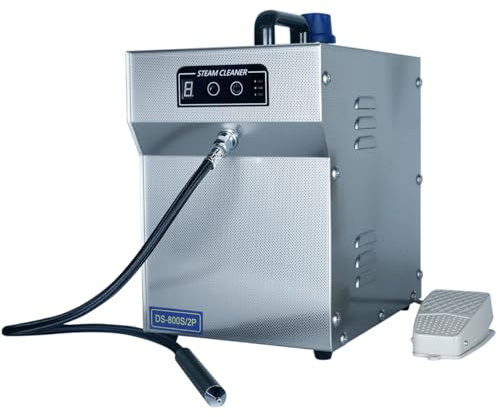 TDR Venus Jewelry Cleaner Machine for Silver & Gold Professional Steam Cleaner Machine 1200W 2L, Stainless Steel Jewelry Cleaner for Professional Tool Watch Glasses Retainer Denture Parts Cleaning