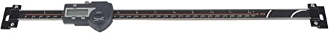 Eujgoov Digitaler Vertikaler Messschieber, IP45, Horizontal, Wasserdicht, Digitale Anzeige, Lineare Skala mit LCD-Display für Fräsmaschinen (0-300MM)