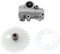 Briny River 1 Set Di Kit Di Ingranaggi A Vite Senza Fine Per Pompa dell'olio A Ruota Dentata Parte Di Ricambio 1119 640 3200 Compatibile Con STIHL MS380 MS381 038 028 042 048 038AV