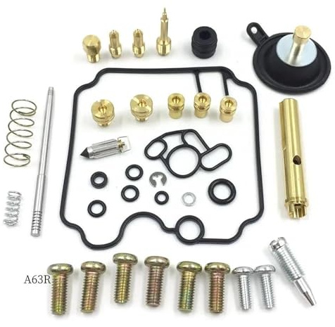 HZBHD Kit De Réparation Carburateur Moto pour Y&amaha TDM850 1991-1999 Kits De Réparation Carburateur Gicleur, Membrane, Pièces Joint Pointeau Carburateurs Réparation Kit