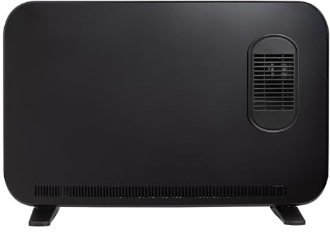 Russell Hobbs Digital Convection Heater 2180W Electric Turbo Fan Black, Adjustable Thermostat with 3 Heat Settings, Overheat Protection, 24hr Auto Timer, RHCVHTF2004B