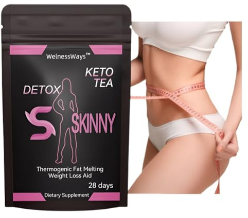 28 Tage Flacher Bauch Tee - Schlankheitstee Zur Gewichtsabnahme, Fettverbrennung & Unterstützung Eines Flachen Bauches, Natürlicher Schlankheitstee(2PCS)