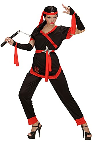 W WIDMANN MILANO Party Fashion - Disfraces Niña Ninja, Samurai, Guerrera, Disfraces de Carnaval, Carnaval