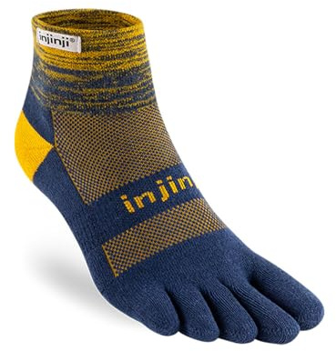Injinji Trail Midweight Mini-Crew (Large, Moonlit)