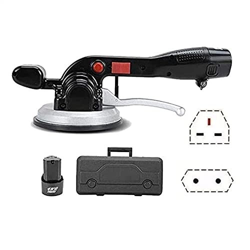 Piastrellista, Martello Elettrico per Piastrelle, Martello per Piastrelle in Gomma | Ventose Ventose in Alluminio Portata 100 kg (1 Batteria)