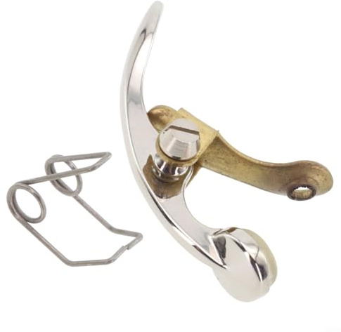 Metal Trumpet Spring for Water Key Replacement - Copper Drain Valve with Silicone Seal, Wear-Resistant Repair Parts Compatible with Trum(SMALL)