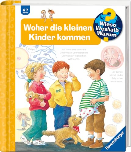 Wieso? Weshalb? Warum?, Band 13 - Woher die kleinen Kinder kommen (Sachbuch ab 4 Jahre - mit Klappen) (Kernreihe, 13)