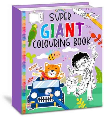 Super Giant Colouring Book: Super Giant Colouring Books