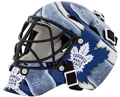 Franklin Sports Eishockey-Sammelartikel Torwart-Helm mini, Design: Logo Einer NHL-Mannschaft, Unisex, 7784F14, königsblau