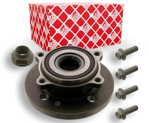 febi bilstein 37107 kit cuscinetto ruota con mozzo ruota, anello impulsi ABS e materiale di montaggio, 1 unità | Compatibile con: MINI MINI, MINI, Cabriolet, Cabriolet, CLUBMAN, CLUBVAN, Coupe, Roadster