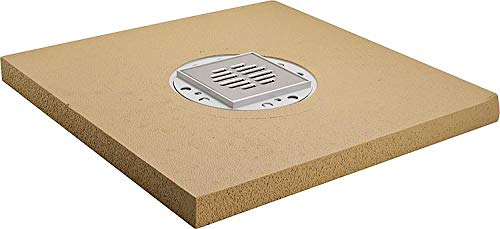 Evenes Bodenebenes Duschelement 900x900x45mm waagerecht