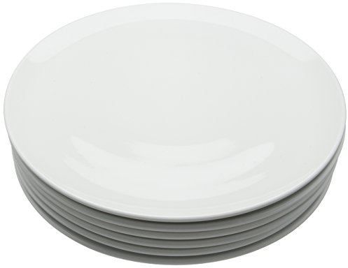 Genware NEV-162932 Royal Pizza Plate, 32 cm, White (Pack of 6)
