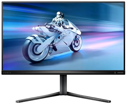 Philips Evnia 25M2N5200P - 24.5 Inch FHD Gaming Monitor, 280Hz, IPS, 1ms GTG, FreeSync premium, Smart Image HDR, Low input Lag, height Adjust (1920 x 1080, 400 cd/m², HDMI 2.0 / DP 1.4)