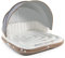 LIFEZEAL Salon Gonflable avec Auvent Amovible, Matelas Piscine Adulte 180x180x160 cm, Canapé-Lit Flottant 2 Personnes, Île Flottante, Charge 200 kg