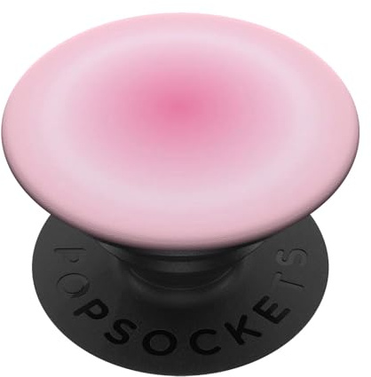 Zartes Rosa, Aura, Farbverlauf, helle Pastellrosa-Ästhetik PopSockets Klebender PopGrip