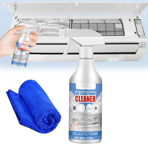 Air Conditioner Cleaner Foam, Air Conditioner Coil Foam Cleaner, Ac Cleaner Foam Spray Coil, Window Air Conditioner Cleaner, Coil Cleaner for Ac Unit, Multi-purpose Foam Cleaner (1 PCS)