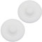 2 tapones de desagüe universales antideslizantes, de silicona, práctico tapón para lavabo, colador de desagüe con ajuste a presión, tapón para el pelo, para fregadero de cocina, ducha