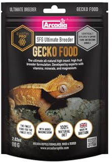 Arcadia EarthPro SFG Crested Gecko Food Magnesium Ultimate Breeder 80g