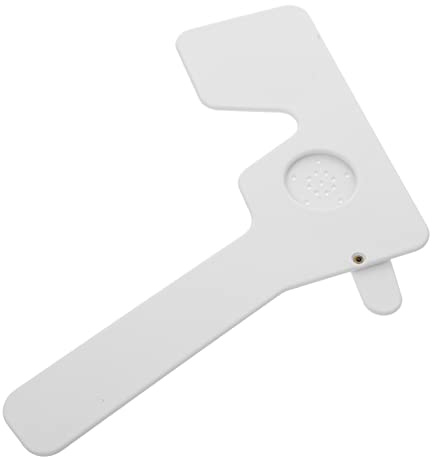 FRCOLOR Augenverschluss Kunststoff Okklusionsplatte Für Sehtest Elastisch Ergonomisch Geformt Kompakt Für Astigmatismusprüfung Optometrie Instrument Augenschutz