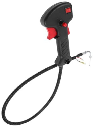 Happyyami Trimmergriff mit Schalter für Gartengeräte Kompatibel mit Verschiedenen Rasentrimmern Inklusive Werkzeug für Austausch Rasenpflege Ergonomisch für Rechte Hand Ermöglicht Flexible