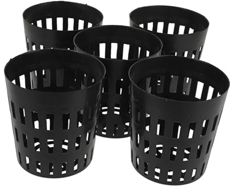 CIMAXIC 10piezas Macetas De Malla Reutilizables Cesta Hidropónica para Jardín Resistente y Práctica