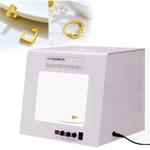 Kit professionale per studio fotografico con illuminazione ad alto CRI e luminosità dimmerabile, giradischi intelligente per una migliore fotografia di prodotto