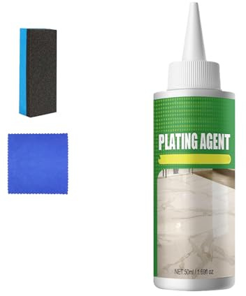 Agente di rivestimento nano per piastrelle e mobili, agenti di placcatura in marmo, pulitore universale per pietre per la pulizia della superficie del controsoffitto (1 set)
