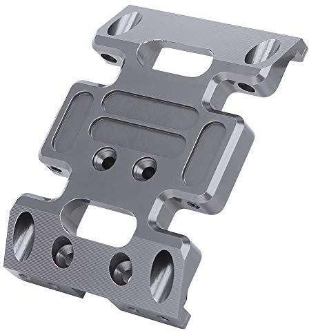 Xiuganpo Placa Protectora Central para Automóvil AXIAL SCX10 RC, Mano de Obra Exquisita y Fácil Instalación, Excelente Pieza de Repuesto, Adecuada para Entusiastas del Control Remoto, Aleación de