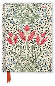 William Morris Gallery: Bourne 2026 Luxury Pocket Diary Planner - Week to View: Original Flame Tree Publishing-Pocket Diary [Taschenkalender]