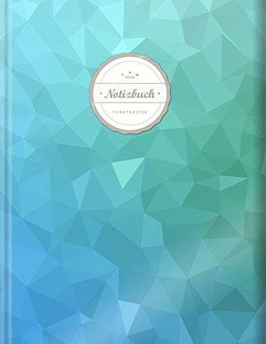 Punktraster Notizbuch (©Star, A4, 156 Seiten, Softcover) || Dickes Notizbuch mit Register + Robuster Einband || Bullet Journal, Handlettering, Skizzenbuch, Zeichenbuch, Gepunktet, „Mosaiksteine“