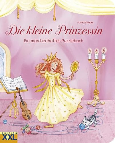 Die kleine Prinzessin: Ein märchenhaftes Puzzlebuch