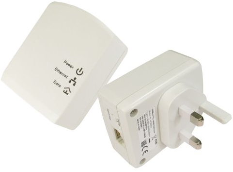 200Mbps Mains PowerLine LAN Ethernet HomePlug Adapter DUAL