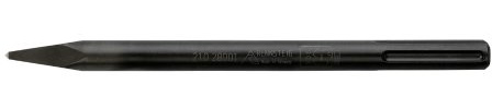 Rennsteig Spitzmeißel SDS-max 600 mm (Meißel, hohe Abtragsleistung, spitze Form, 45SiCrV6-Stahl vollvergütet) 210 60001