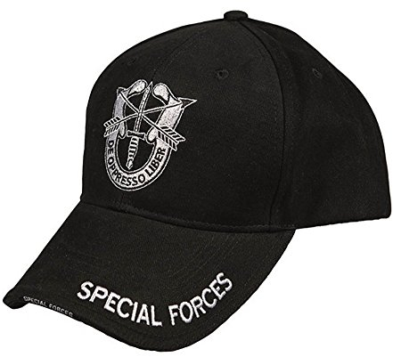 Mil-Tec Miltec Casqu.Base-Ball Sandw.'Spec.Forces'Noire Noir OneSize